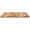 Solid Wood Acacia Table Top 100x80 cm - Durable & Stylish