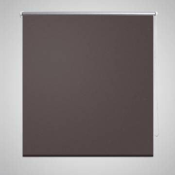 Roller Blind Blackout 40x100cm Coffee - Light & Temperature Control