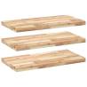 Floating Shelves - 3 pcs Solid Acacia Wood | HipoMarket