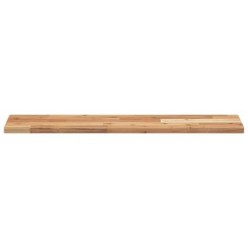 Floating Shelf 80x20 cm - Solid Acacia Wood - Stylish Storage