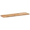 Floating Shelf 80x20 cm - Solid Acacia Wood - Stylish Storage