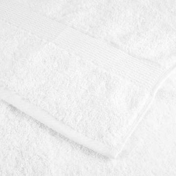 Premium SOLUND Sauna Towels - 10pcs White 80x200cm 600gsm