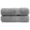  Premium Bath Towels SOLUND 2pcs Grey 100x150cm 600gsm Colour grey Size 100 x 150 cm Quantity in Package 2 