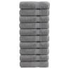  Premium Bath Towels SOLUND 10pcs Grey 100x150cm 600gsm Colour grey Size 100 x 150 cm Quantity in Package 10 