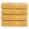  Premium Hand Towels SOLUND 4pcs Gold 50x100cm 600gsm Colour gold Size 50 x 100 cm Quantity in Package 4 