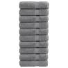  Premium Hand Towels SOLUND 10pcs Grey 50x100cm 600gsm Colour grey Size 50 x 100 cm Quantity in Package 10 