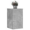 Plant Stands 2 pcs - Concrete Grey, Engineered Wood | Hipo Market