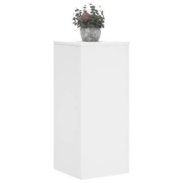 White Plant Stands (2 pcs) - Durable & Stylish | HipoMarket