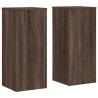 Stylish Brown Oak Plant Stands - 2 pcs 30x30x70 cm