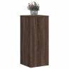 Stylish Brown Oak Plant Stands - 2 pcs 30x30x70 cm