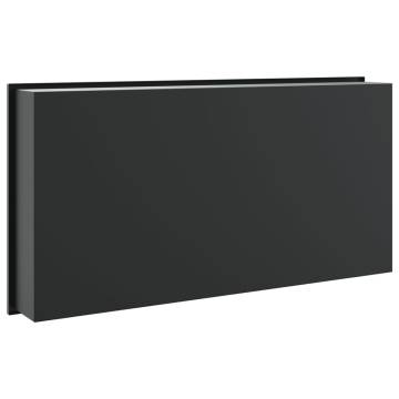 Matt Black Shower Niche 62x32 cm - Durable Stainless Steel