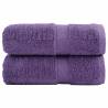 Premium Soap Towels SOLUND 2 pcs Purple | 30x30 cm | 600 gsm