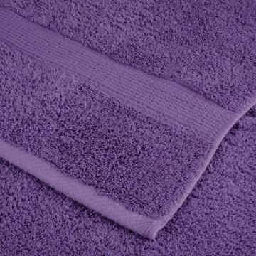 Premium Soap Towels SOLUND 2 pcs Purple | 30x30 cm | 600 gsm