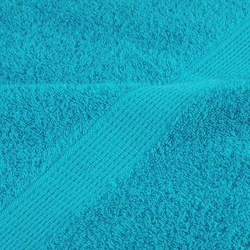 Premium Soap Towels SOLUND - Turquoise 30x30 cm (600 gsm)