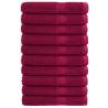  Premium Towels SOLUND 10pcs Bordeaux 100x200cm 600gsm Colour bordeaux Size 100 x 200 cm Quantity in Package 10 