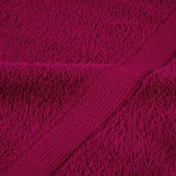 Premium Bordeaux Towels SOLUND Set of 10 - 100x200cm