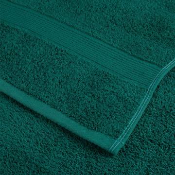 Premium Shower Towels SOLUND 2 pcs Green - Soft & Absorbent