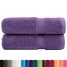 Premium SOLUND Hand Towels - 2 pcs Purple, 50x100 cm, 600 gsm