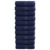 Premium SOLUND Guest Towels - 10pcs Navy Blue 30x50cm