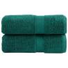  Premium Guest Towels SOLUND 2 pcs Green 30x50 cm 600 gsm Colour green Size 30 x 50 cm Quantity in Package 2 