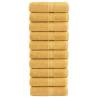  Premium Soap Towels SOLUND 10pcs Gold 30x30cm 600gsm Colour gold Size 30 x 30 cm Quantity in Package 10 