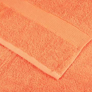 Premium Soap Towels SOLUND | 4 pcs Orange 600 gsm