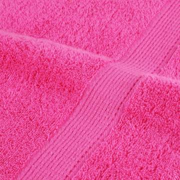 Premium Sauna Towels SOLUND 4 pcs Pink - Soft & Absorbent