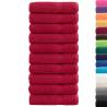 Premium Red Hand Towels SOLUND - 10 Pcs 50x100 cm