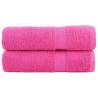  Premium Bath Towels SOLUND 2 pcs 100x150 cm 600 gsm Colour pink Size 100 x 150 cm Quantity in Package 2 