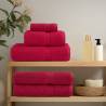 Premium Red Hand Towels - SOLUND 2 pcs 50x100 cm 600 gsm