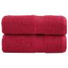  Premium Guest Towels SOLUND 2 pcs Red 30x50 cm 600 gsm Colour red Size 30 x 50 cm Quantity in Package 2 