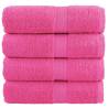  Premium Guest Towels SOLUND 4 pcs Pink 30x50 cm 600 gsm Colour pink Size 30 x 50 cm Quantity in Package 4 