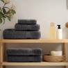 12 Piece Premium Towel Set SOLUND Anthracite - 600 GSM