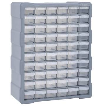 Multi-Drawer Organiser - 60 Drawers | Hipomarket UK