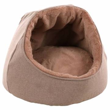 FLAMINGO Cat Cave Lana - Soft & Cozy Pink Pet Bed 46x46x36 cm