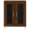 Stylish Brown Oak Highboard - 69.5x34x180 cm | HipoMarket