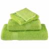 Premium SOLUND Towels - 4 pcs Apple Green, 100x200 cm - Buy Now