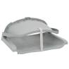 2 Piece Foldable Boat Seat Set Grey - Durable & Comfortable