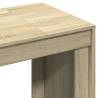 Stylish Office Desk Sonoma Oak - 123.5x73.5 cm | Hipomarket