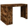 Stylish Smoked Oak Office Desk - 123.5x73.5 cm | HipoMarket