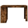 Stylish Smoked Oak Office Desk - 123.5x73.5 cm | HipoMarket