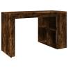 Stylish Smoked Oak Office Desk - 123.5x73.5 cm | HipoMarket