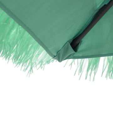 Garden Parasol with Steel Pole - Green 269x269 cm | HipoMarket