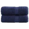  Premium Guest Towels SOLUND 2pcs Navy Blue 30x50cm 600gsm Colour navy blue Size 30 x 50 cm Quantity in Package 2 