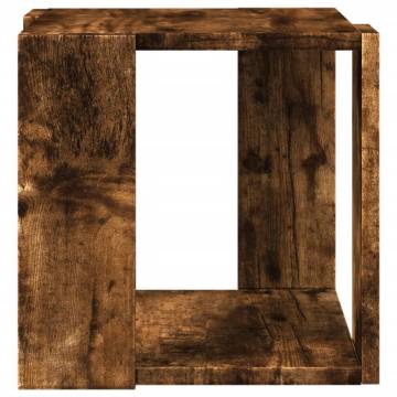 Coffee Table Smoked Oak 32x32x30 cm - Stylish & Durable