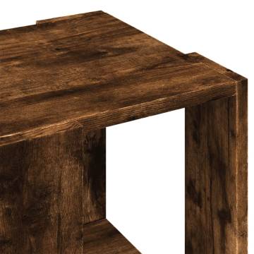 Coffee Table Smoked Oak 32x32x30 cm - Stylish & Durable