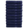  Premium Sauna Towels SOLUND 10pcs Navy Blue 80x200cm 600gsm Colour navy blue Size 80 x 200 cm Quantity in Package 10 