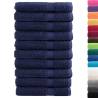 Premium Sauna Towels SOLUND 10pcs Navy Blue | 80x200cm 600gsm