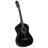 Classical Guitar for Beginner Black 4/4 39" Basswood Colour black Size 4/4 39" 