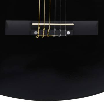 Beginner Black Classical Guitar 39" | HipoMarket